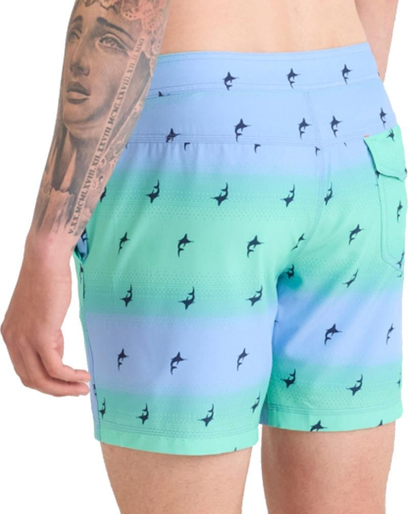 Betawave 2n1 Boardie, 17" Outseam - Mens - sailfish ombre-multi 1
