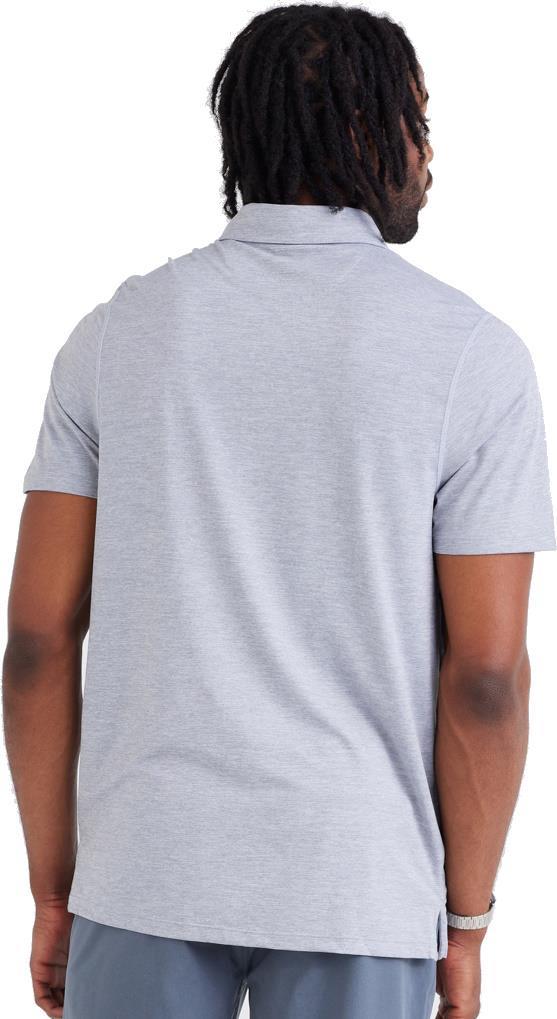 DropTemp All Day Cooling Polo - Mens - Tradewinds Heather 2