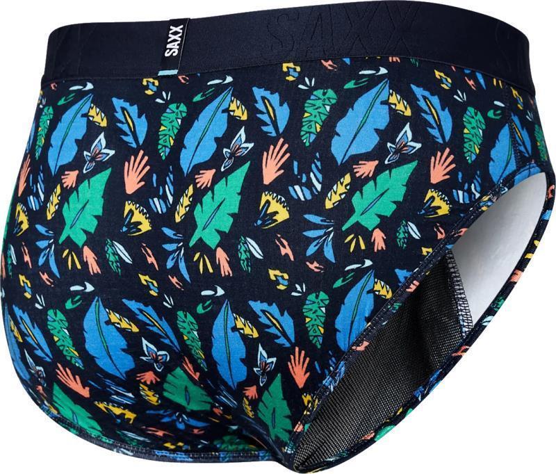 DropTemp Cooling Cotton Brief Fly - Mens - Pop Flora-Blue 2