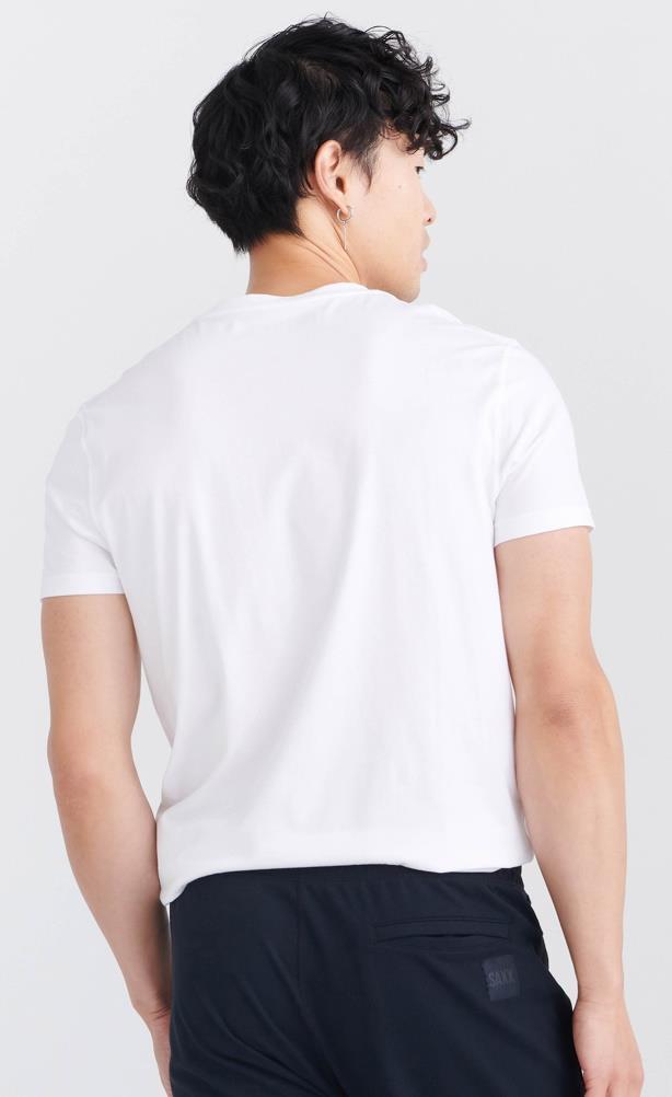 DropTemp Cooling Cotton Crew - Mens - White 4