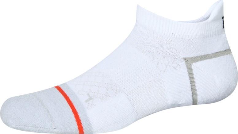 Foot Hold Mid-Weight Low Show Socks - Mens - white 1