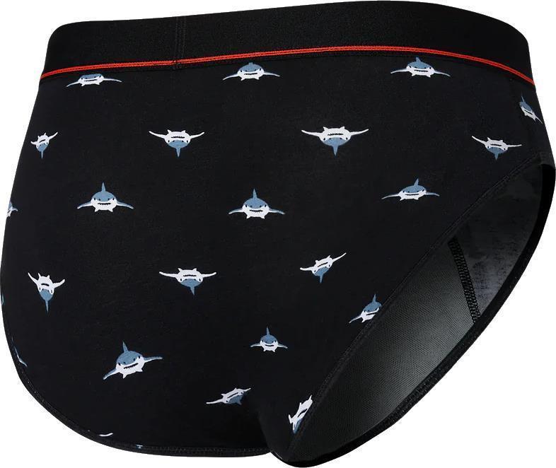 Non-Stop Stretch Cotton Brief Fly - Mens - Mini Predator-Black 2