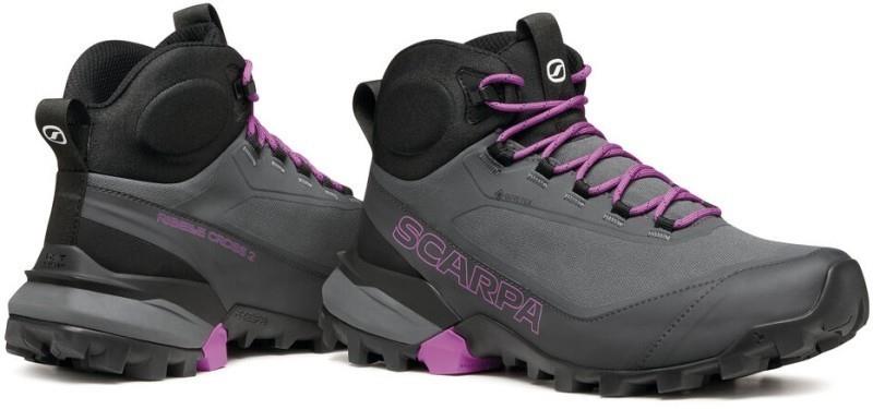 Ribelle Cross 2 Mid GTX - Womens - dark grey / purple 1