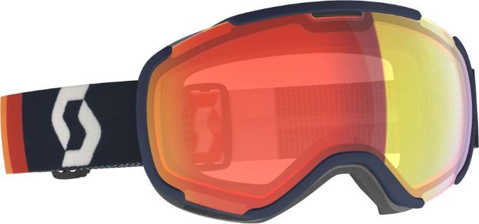 Faze II Goggle, Illuminator Red Chrome Lens - retro blue / red 1