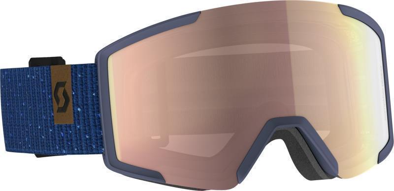 Google Shield, Illuminator Blue Chrome Lens - dark blue / majolica blue 1