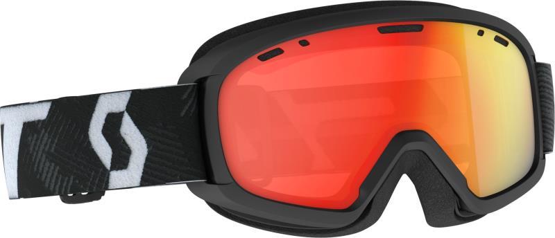 Witty Goggle Chrome, Enchancer Red Chrome Lens - Junior - team black / white 1