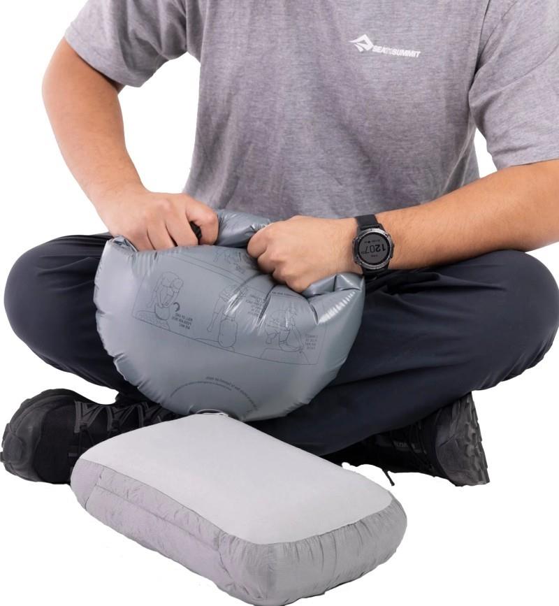 Aeros Down Pillow - Large - neutral grey 1