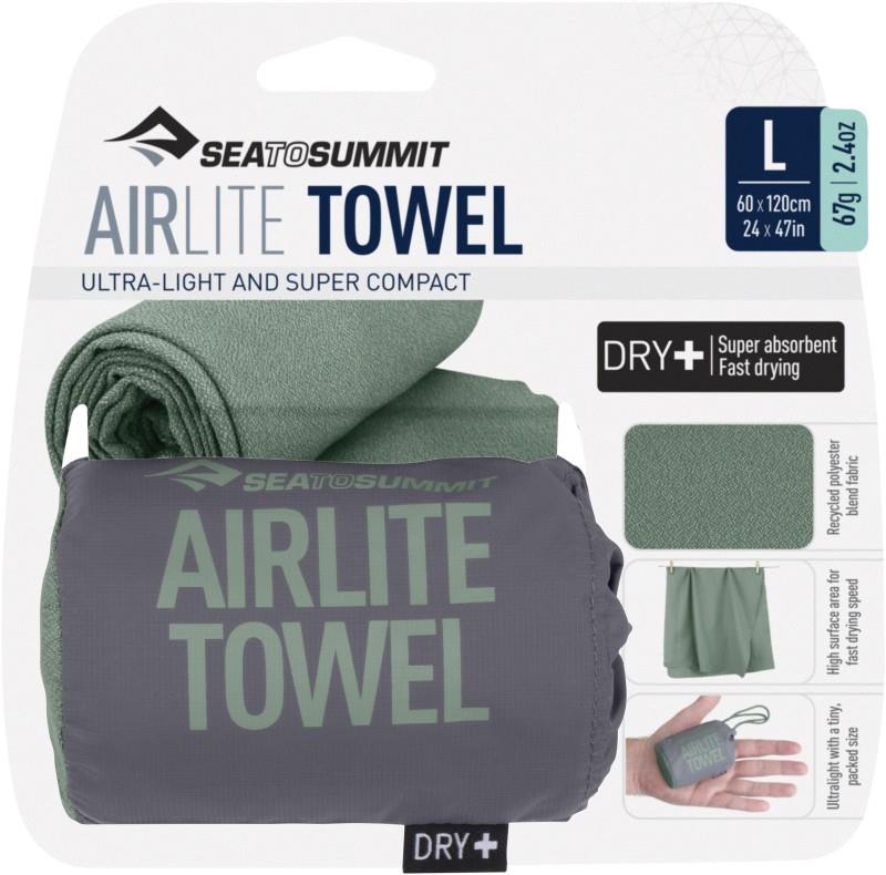 Airlite Towel - Large - sage 1