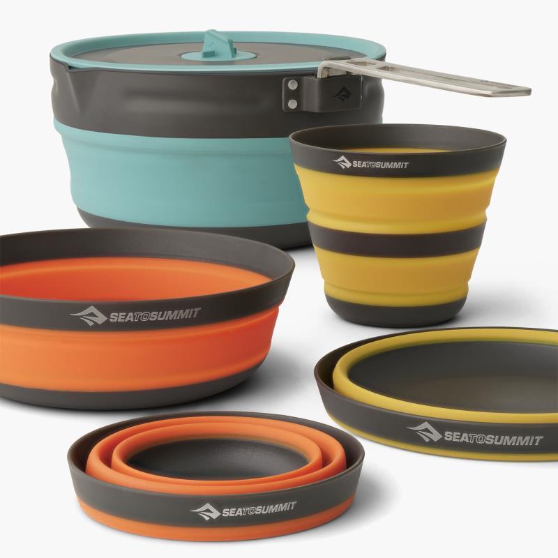Frontier UL Collapsible One Pot Cook Set - 2 Person - 5 Piece - 1
