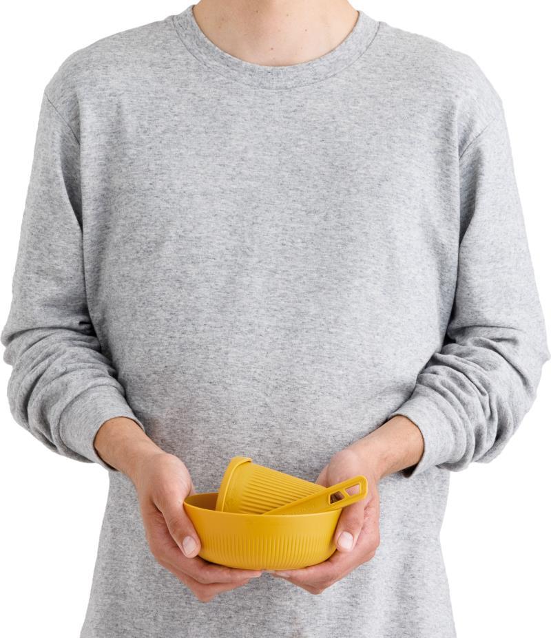 Passage Dinnerware Set - 1 Person - 6 Piece - Arrowwood Yellow 4