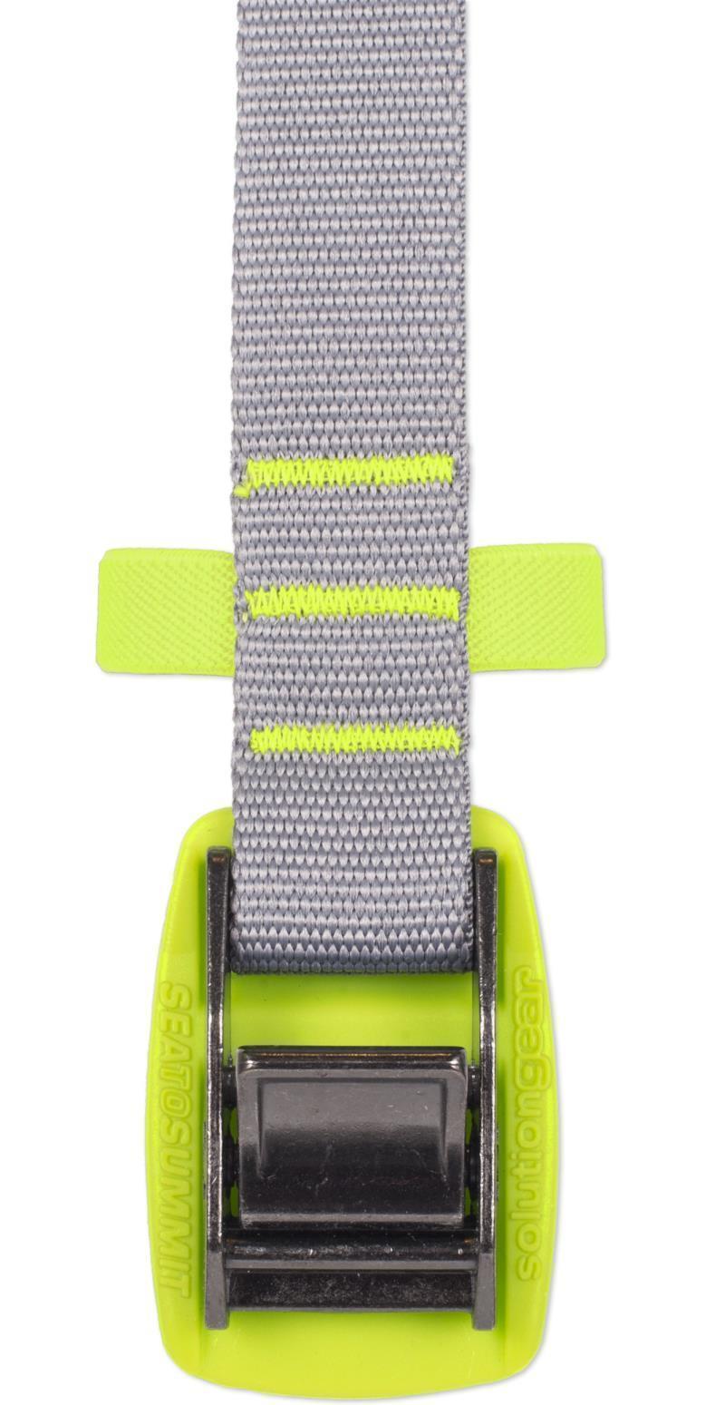 Solution Bomber Tie Down - 2m / 6 Ft - Grey / Green - Not Applicable 2