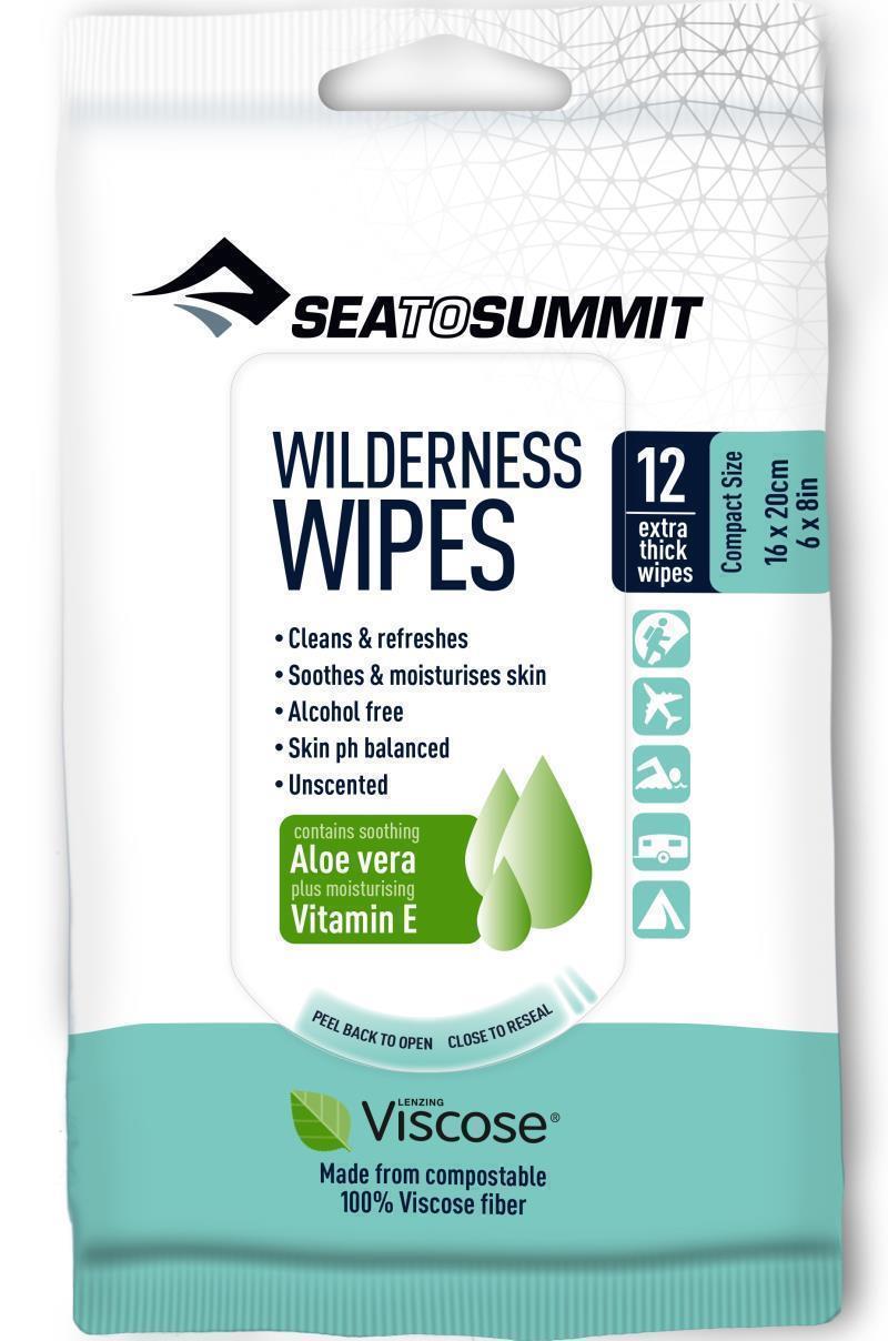 Trek and Travel Wilderness Bath Wipes - Compact - 12 per pack - Not Applicable 1