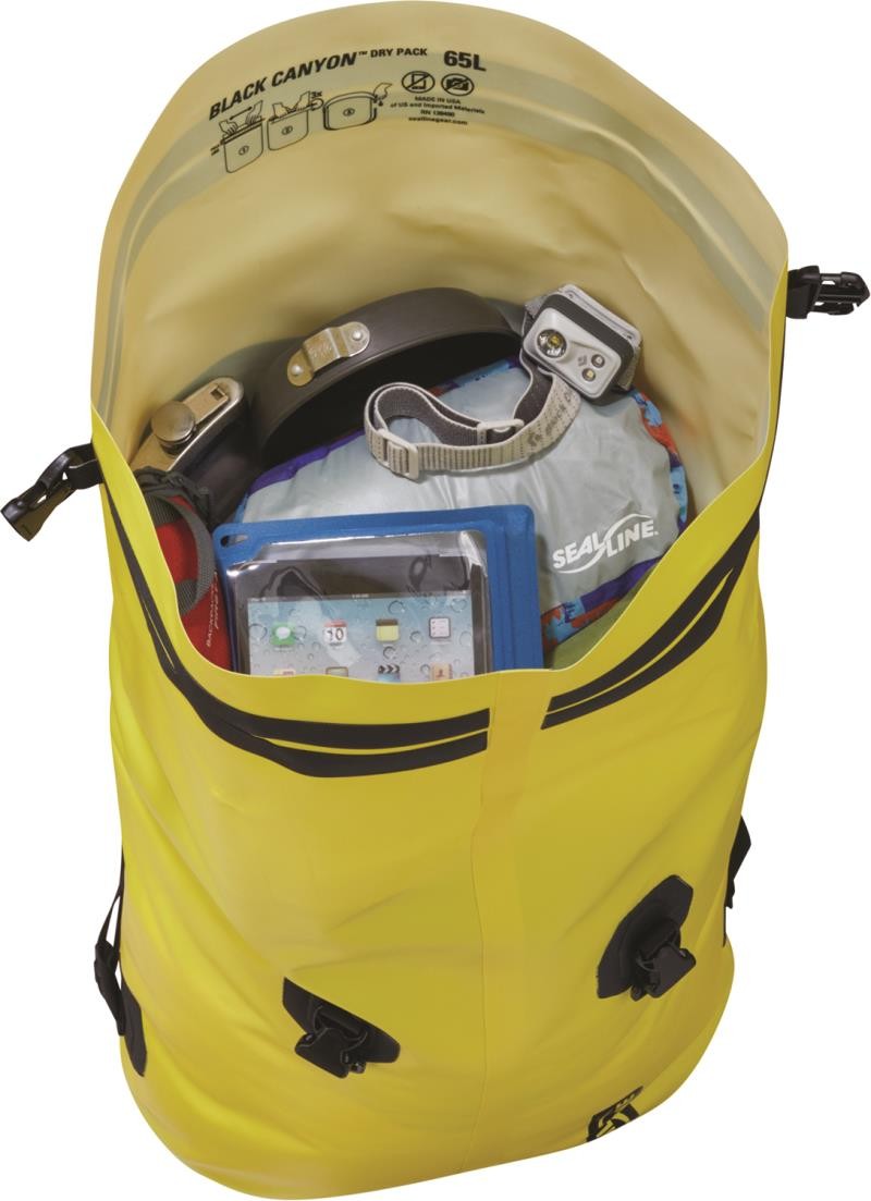Black Canyon Dry Pack 65L - yellow 1