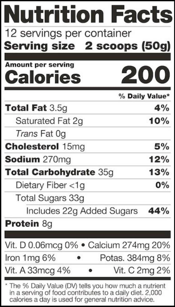 Recovery Sport Drink Mix - Resealable Bag - 600g - strawberry & cream 1