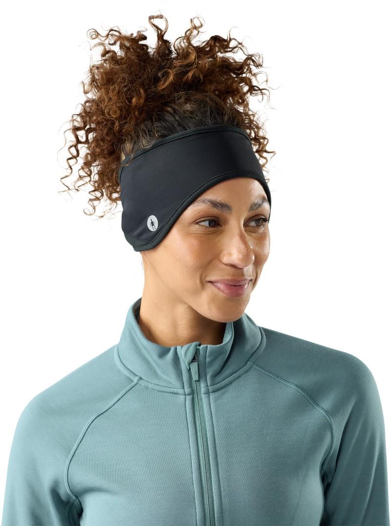 Active Fleece Wind Headband - black 1