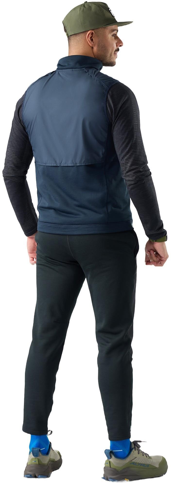 Active Fleece Wind Insulated Vest - Mens - deep navy 1