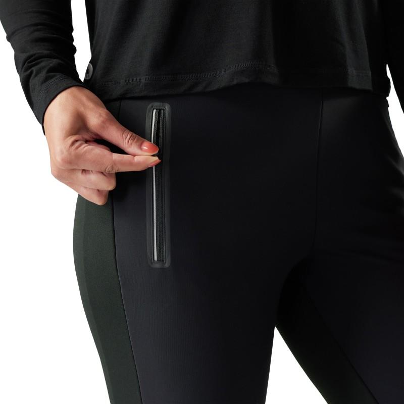 Active Fleece Wind Pants - Womens - black 1