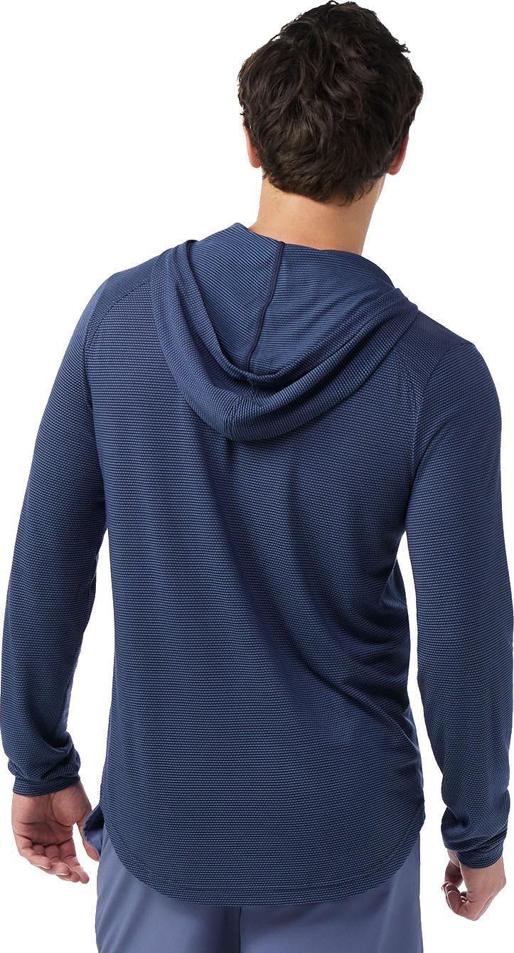 Active Mesh Hoodie - Mens - nightfall blue / deep navy 1