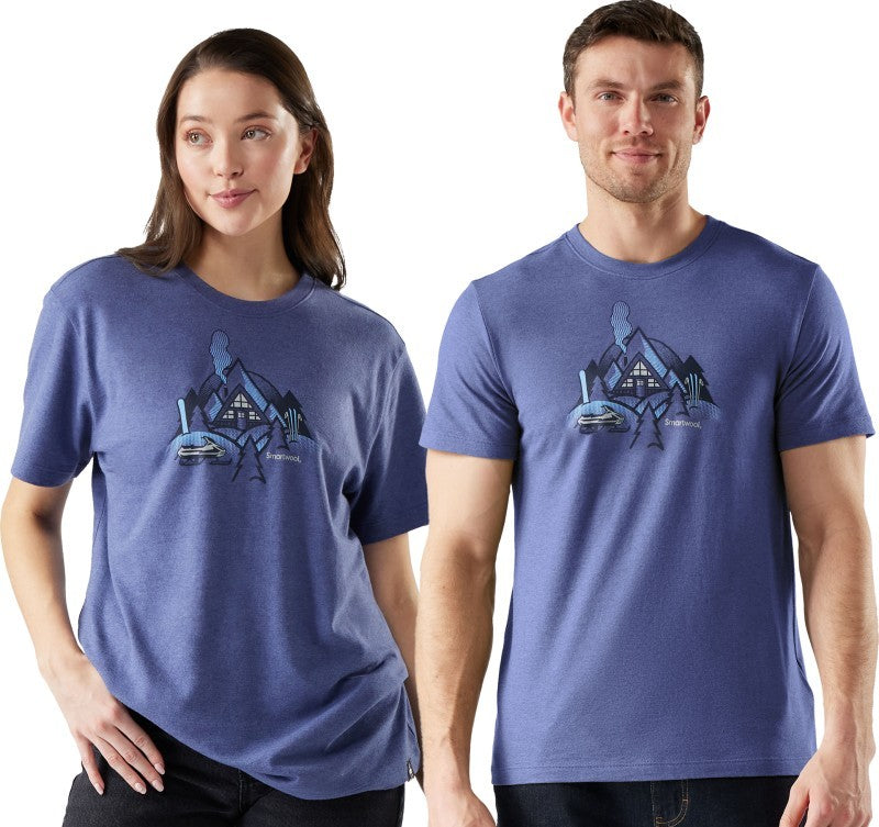Alpine A-Frame SS Graphic Tee - Mens - nightfall blue 1
