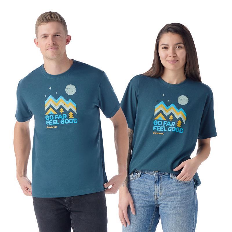 Alpine Sky Graphic SS Tee - Unisex - Twilight Blue 2