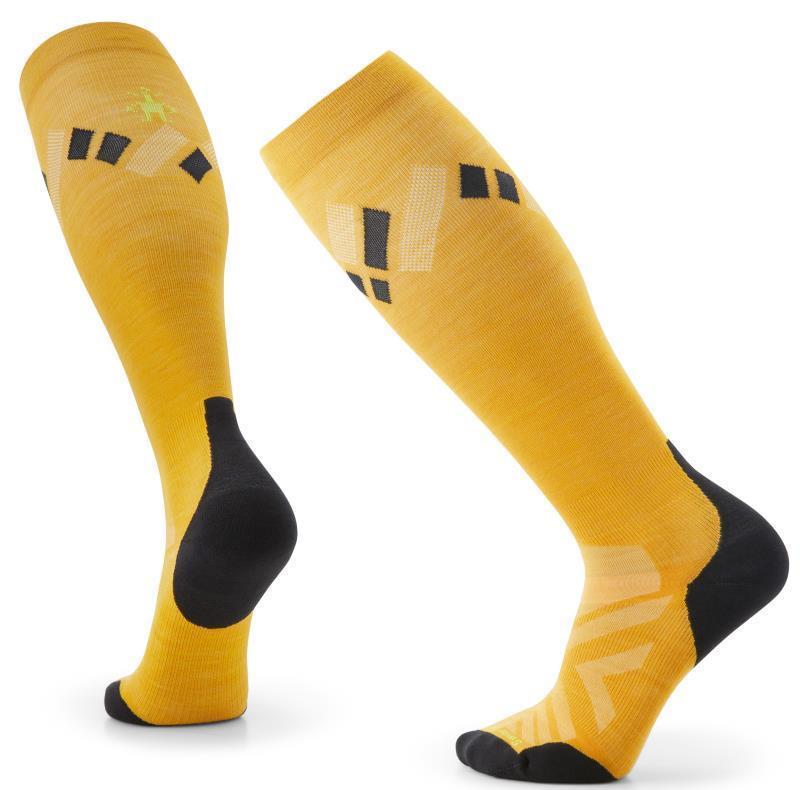 Athlete Edition Mountaineer Over The Calf Socks - Mens - Honey Gold 1