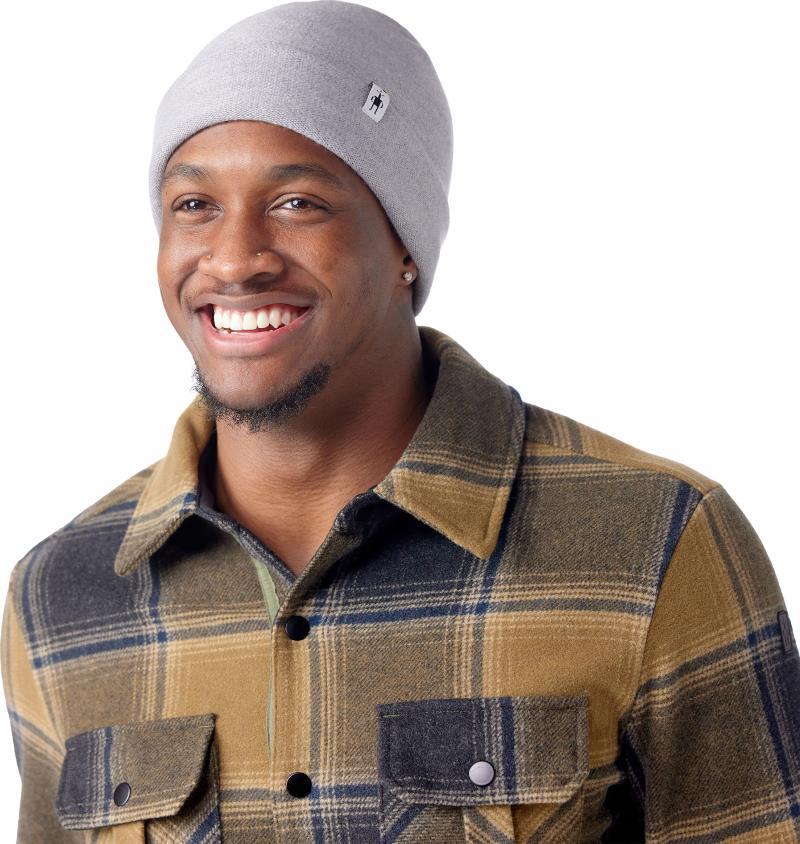 Boiled Wool Beanie - Light Gray 3