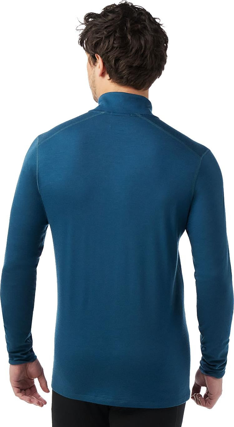 Classic All-Season Merino Base Layer 1/4 Zip - Mens - twilight blue 1