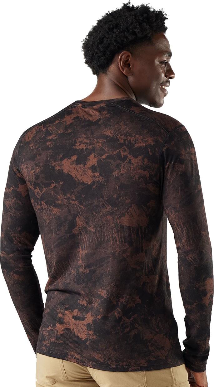 Classic All-Season Merino Base Layer Crew - Mens - sable brown mountain 1