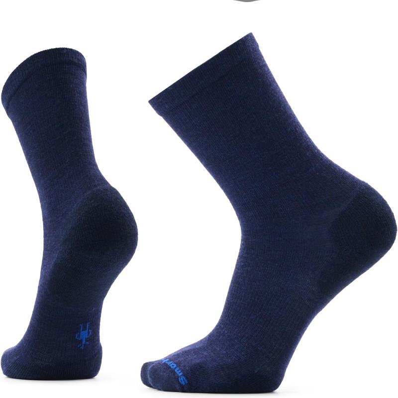 Everyday Solid Rib Crew Socks - navy 1