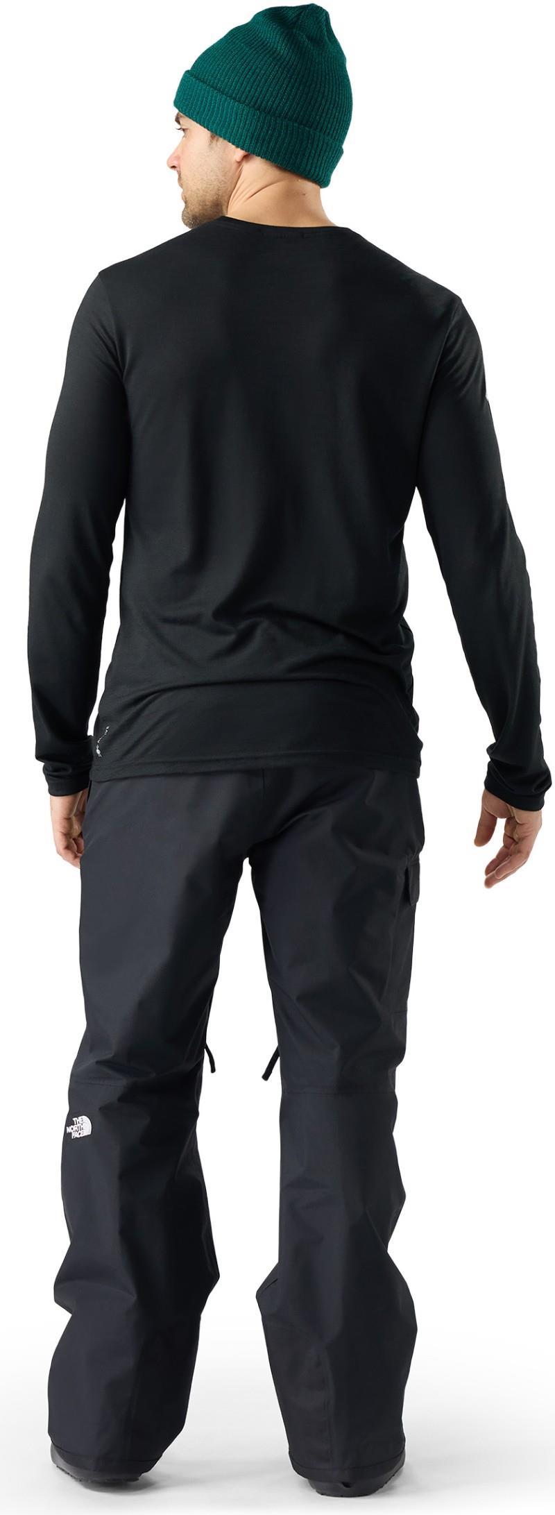 First Chair Pursuit Active LS Graphic Tee - Mens - black 1