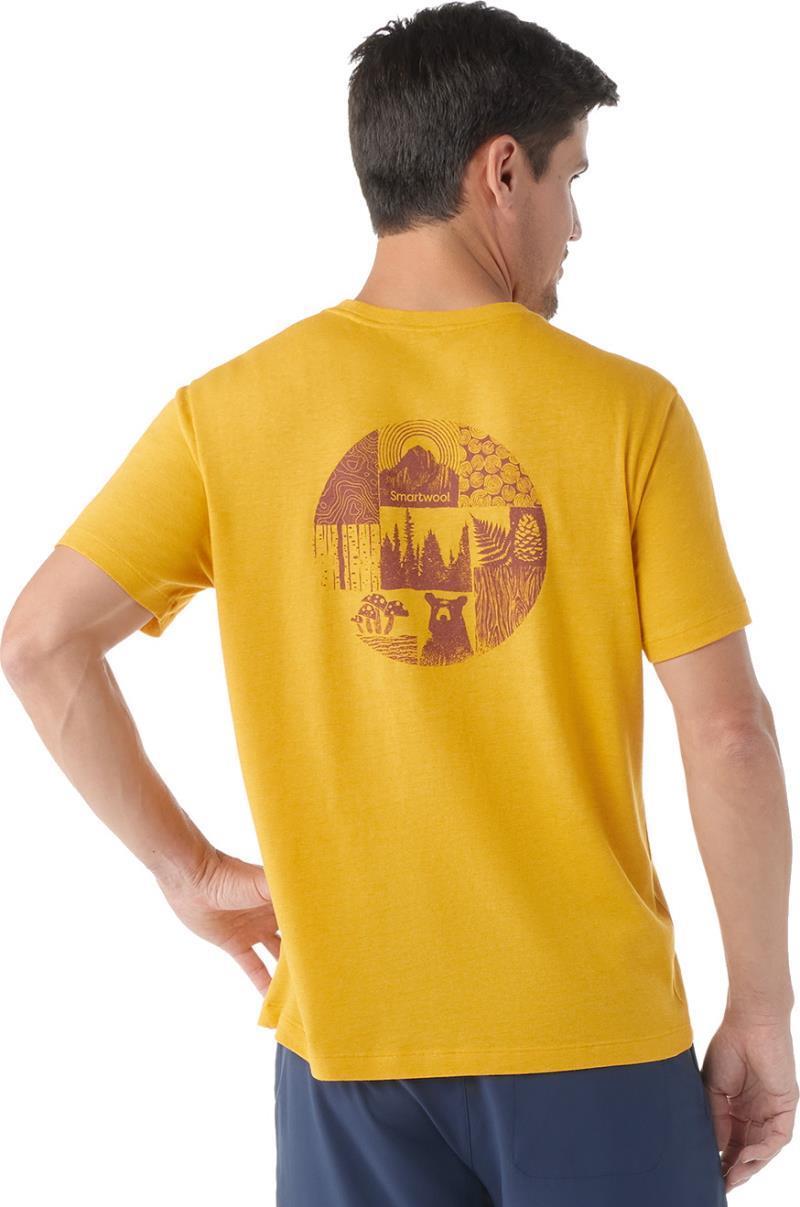 Forest Finds Graphic SS Tee - Unisex - Honey Gold 4