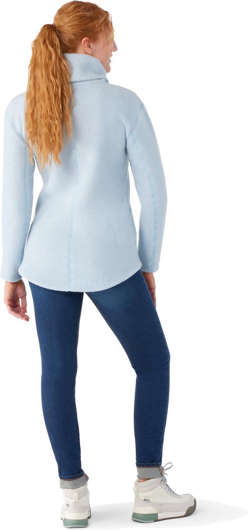 Hudson Trail Fleece Pullover - Womens - Winter Sky Heather 3