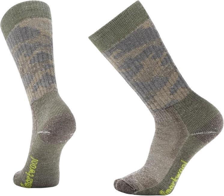 Hunt Classic Edition Full Cushion Camo Tall Crew Socks - Unisex - Chestnut 1