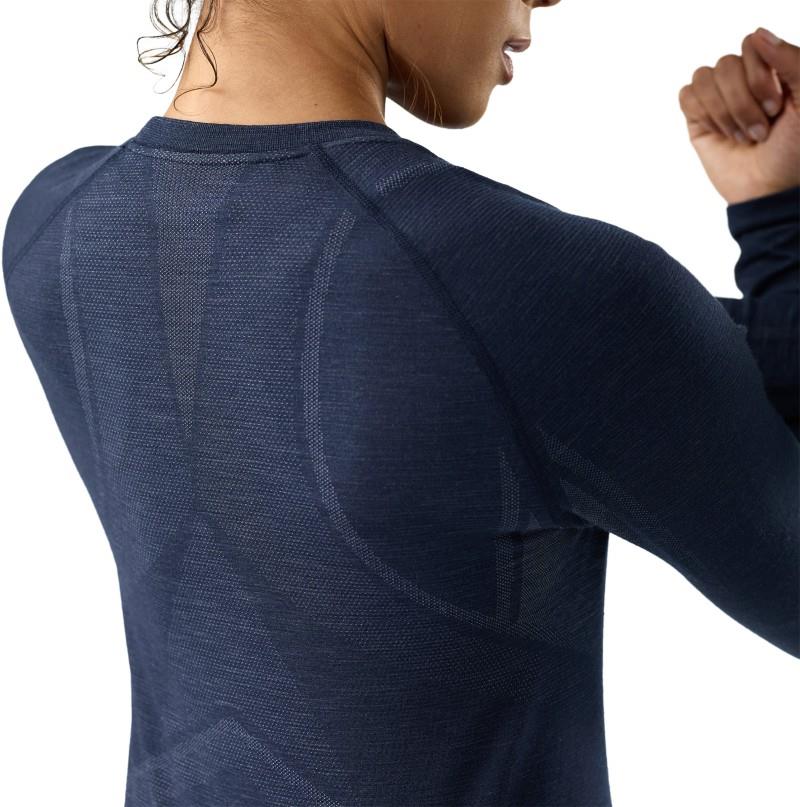Intraknit All-Season Merino Base Layer Crew - Womens - deep navy 1