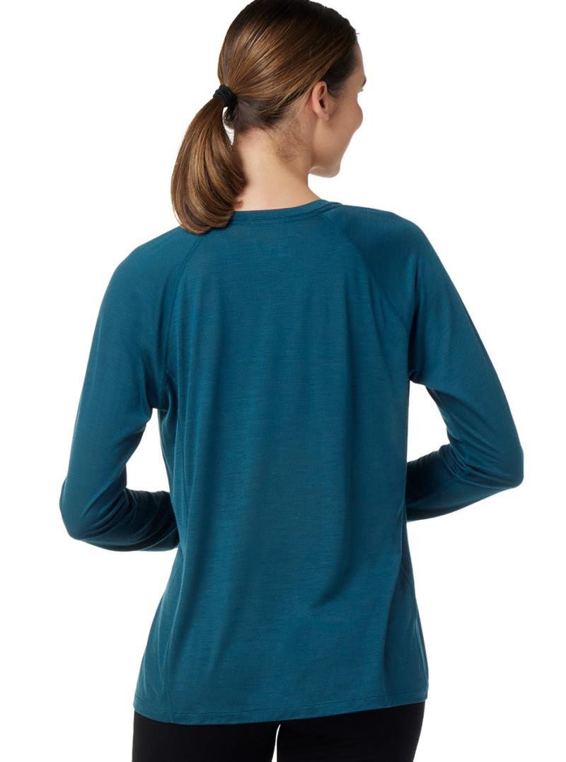 Merino Sport Ultralite LS - Womens - Twilight Blue 3