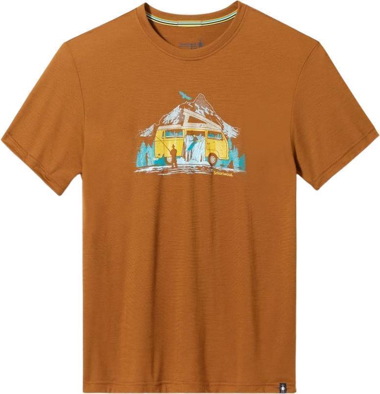 River Van Graphic SS Tee - Unisex - Fox Brown 1
