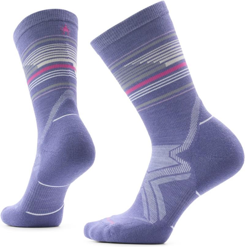 Run Cold Weather Targeted Cushion Glow Track Crew Socks - Womens - nightfall blue 1