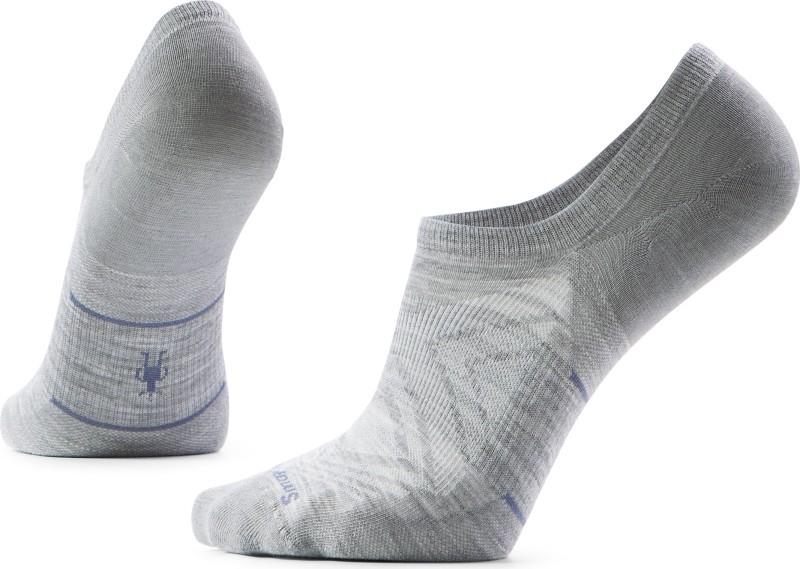 Run Zero Cushion No Show Socks - Unisex - light gray 1