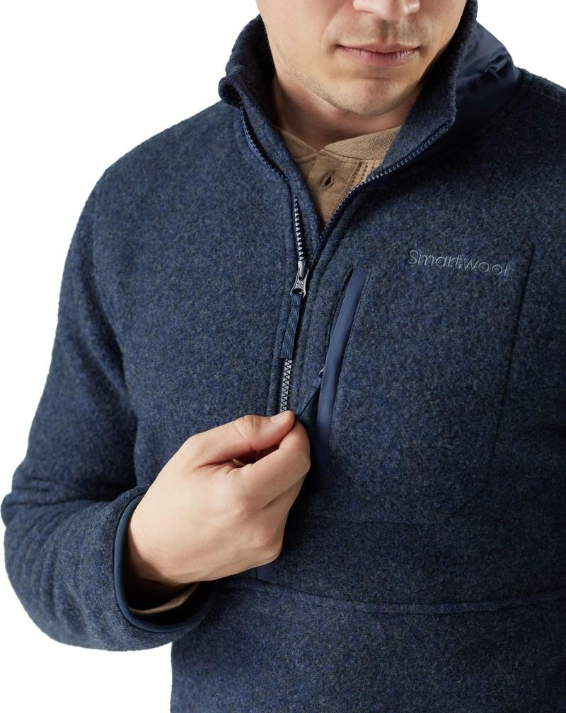 Second Cut Fleece 1/2 Zip - Mens - deep navy 1