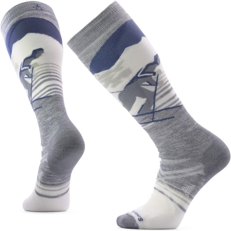 Ski Full Cushion Chute the Moon Over the Calf Socks - light gray 1