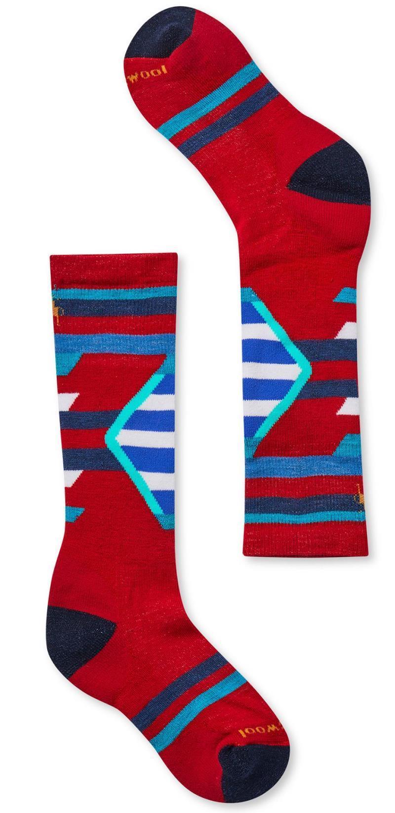 Ski Racer Socks - Kids - crimson 1