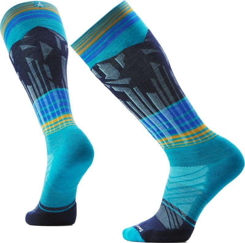 Ski Targeted Cushion Summit Shot Over The Calf Socks - Mens - capri 1