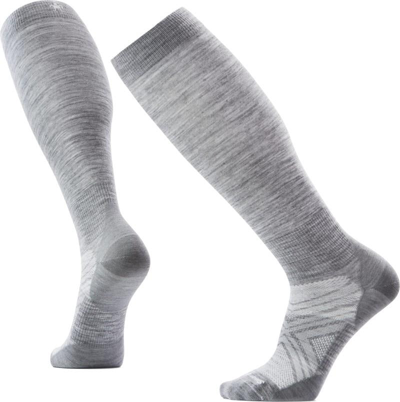 Ski Zero Cushion Over The Calf Socks - Mens - light gray 1