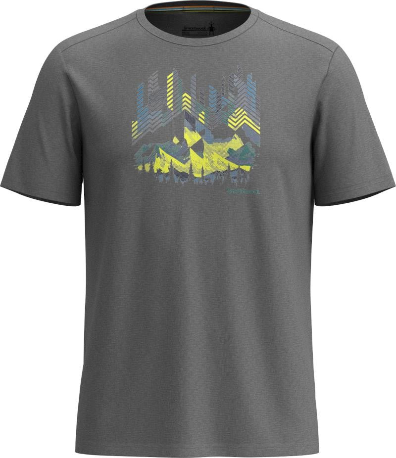 Vital Peaks Active Graphic SS Tee - Unisex - light gray heather 1