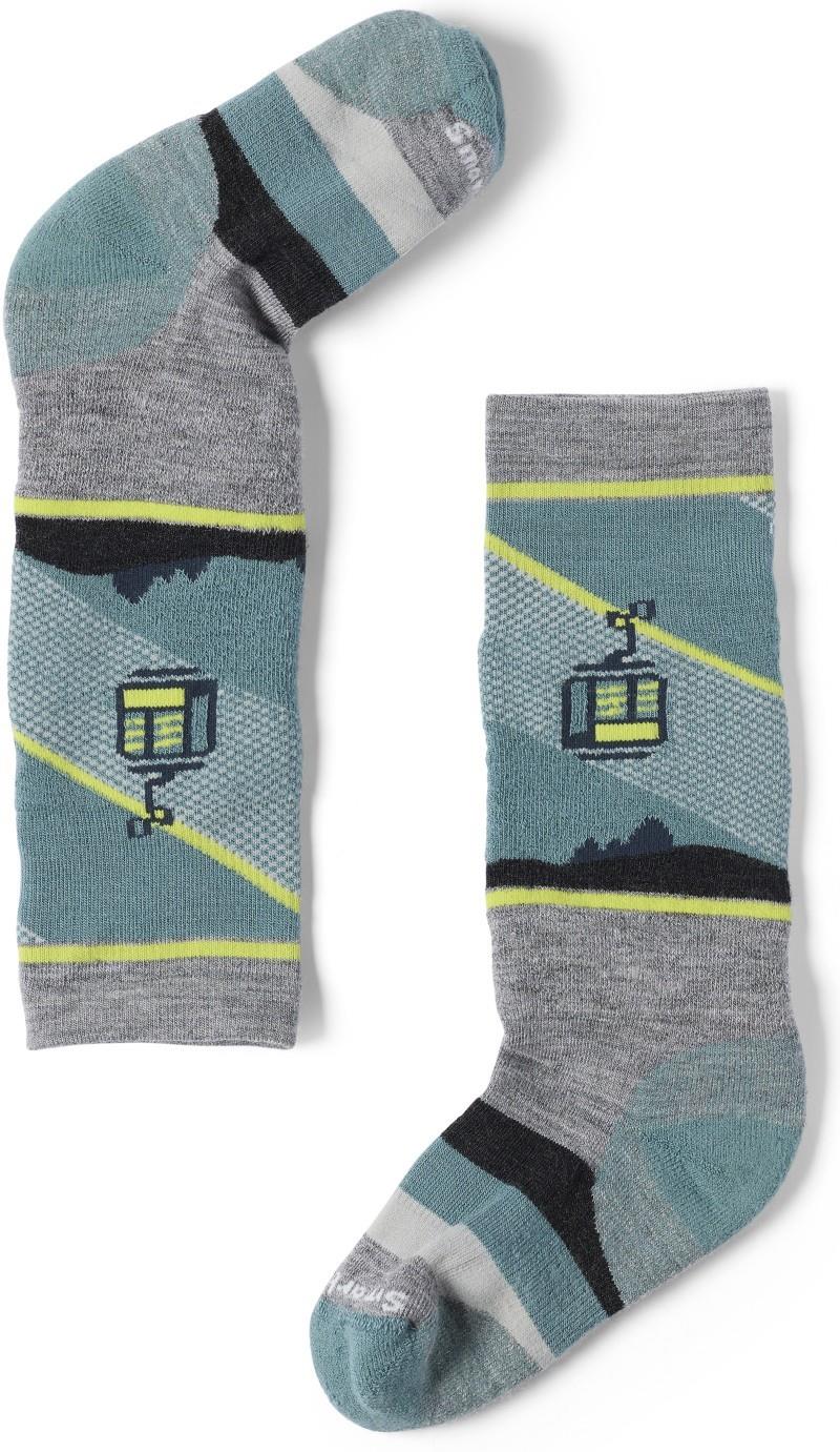 Wintersport Full Cushion Gondola Games Over the Calf Socks - Youth - light gray 1