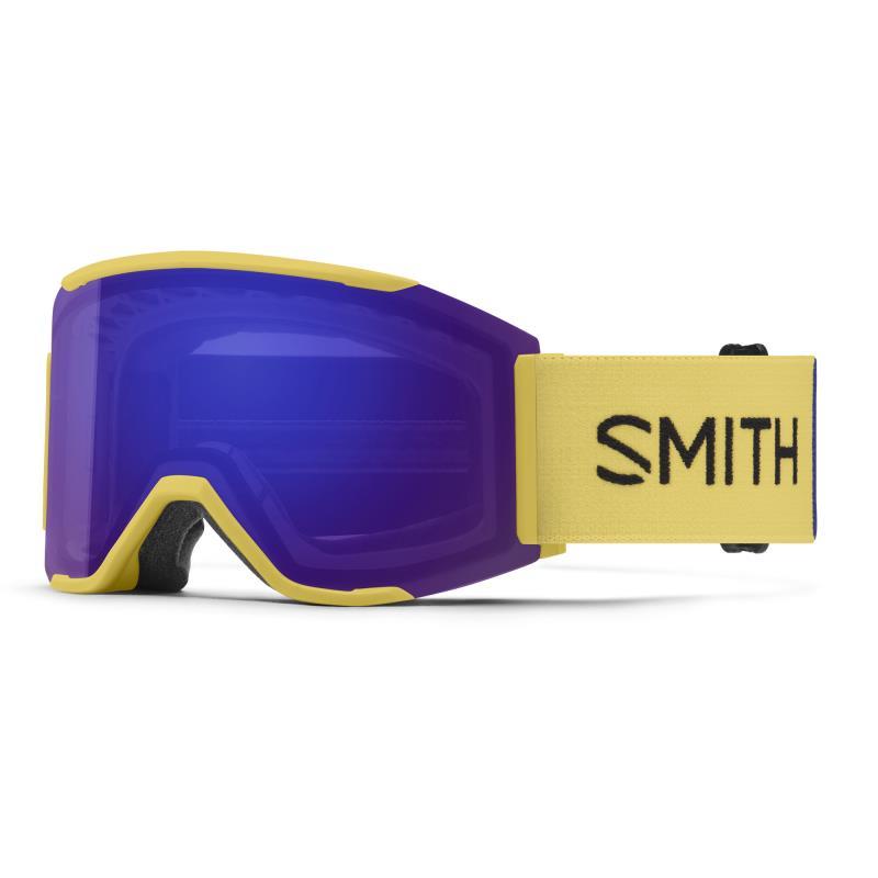Squad Mag, Brass Colorblock Goggles, ChromaPop Everyday Violet Mirror Lens / Chromapop Storm Blue Se - not applicable 1