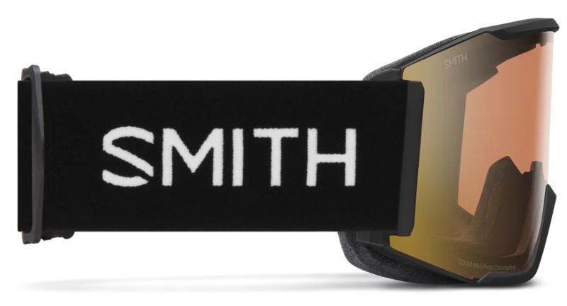 Squad Mag Low Bridge Fit, Black Goggles, ChromaPop Pro Photochromic Gold Mirror Lens - not applicable 1