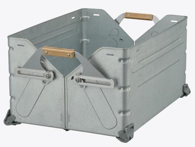 Stacking Shelf Container 50 - Stainless 1