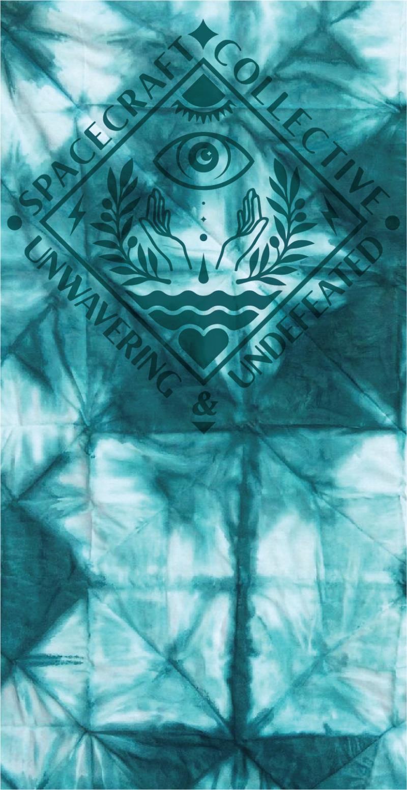 Tie-Dye Gaiter - Ice 1