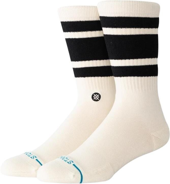 Boyd Cozy Crew Socks - Unisex - black / white 1